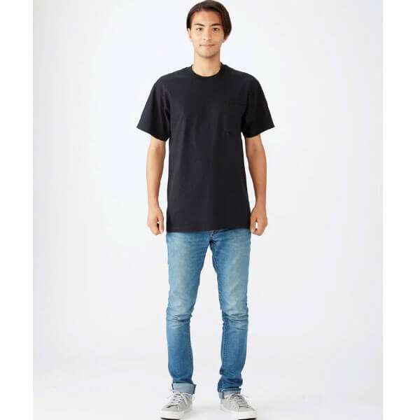 Gildan 100%美國棉亞規精梳厚磅口袋T恤