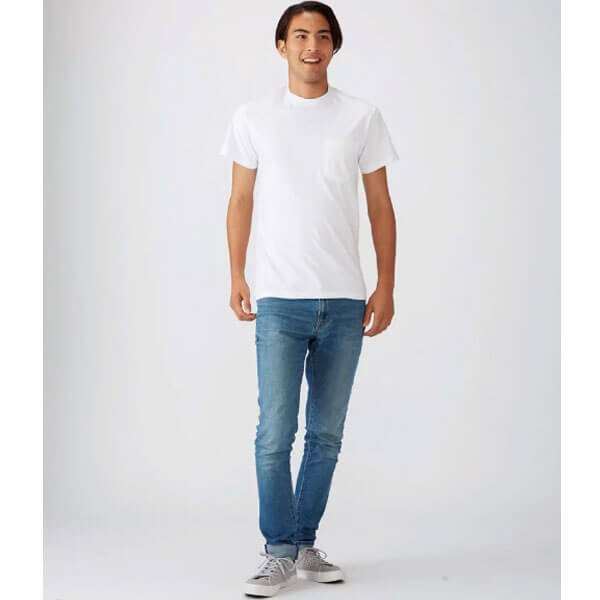 Gildan 100%美國棉亞規精梳厚磅口袋T恤