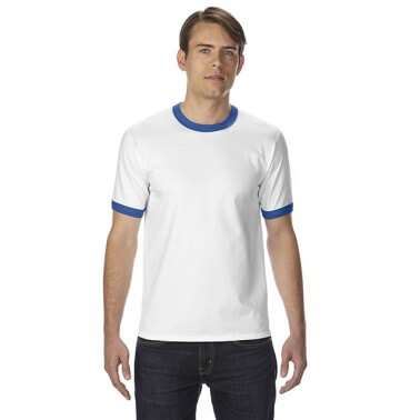 GILDAN 100%美國棉亞規滾邊中性T恤