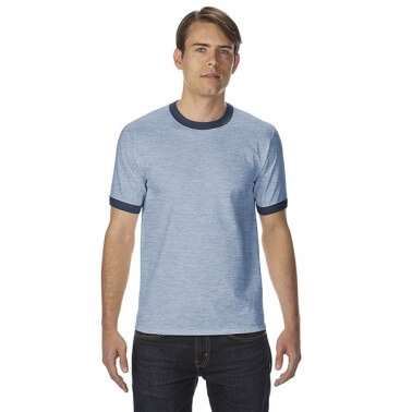 GILDAN 100%美國棉亞規滾邊中性T恤