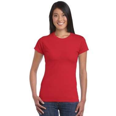 GILDAN 100%美國棉亞規柔棉修身女T