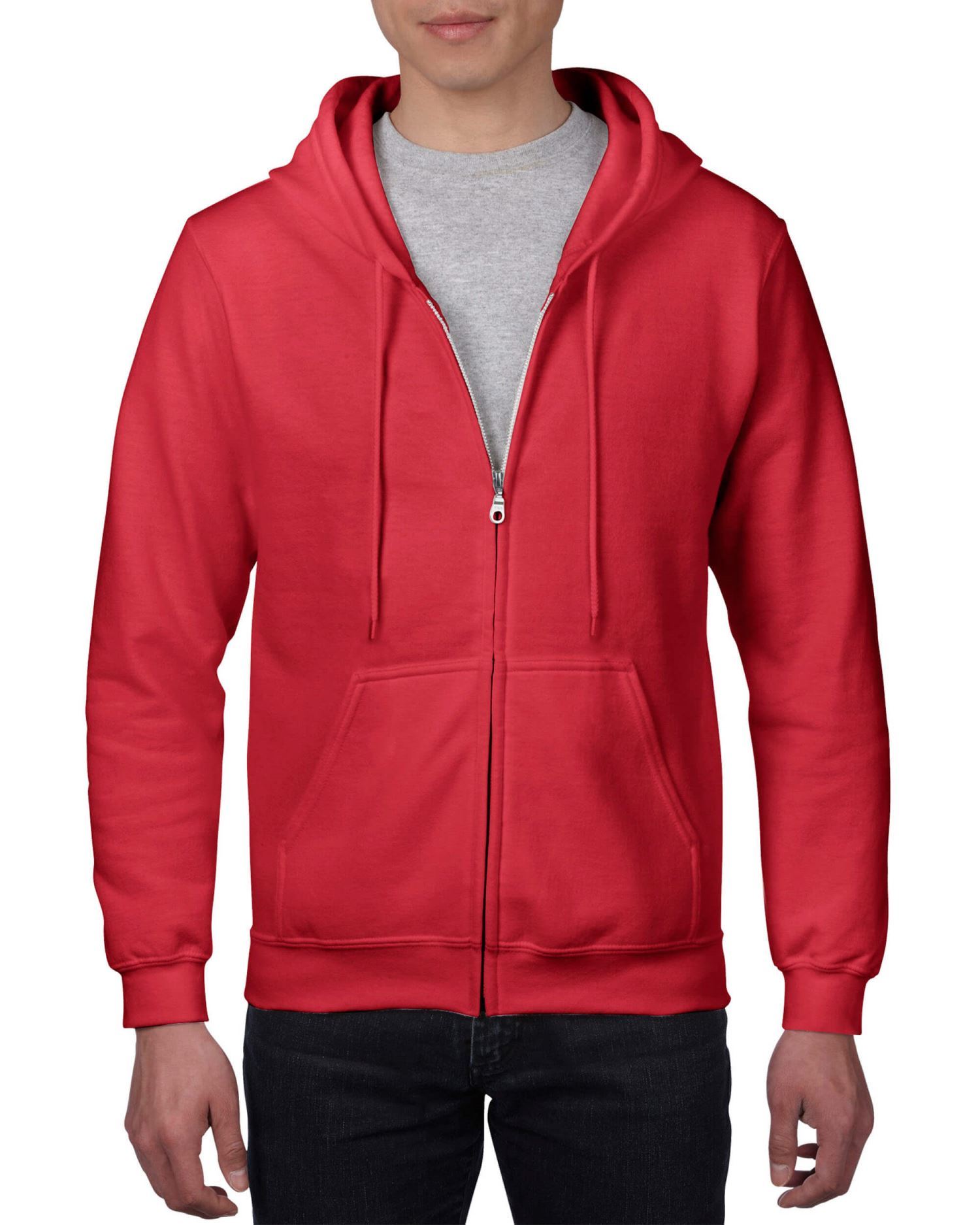 GILDAN100%美國棉亞規連帽拉鍊外套